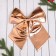 Jewelry decoration "Bow Losk" 24x26 cm, gold