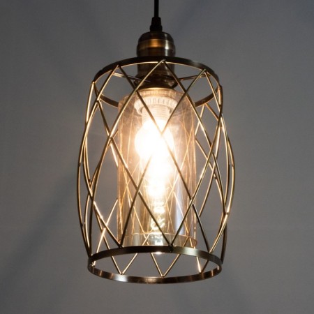 Lamp Bayerlux 2112/1br E27 40W bronze 15x15x100 cm-2