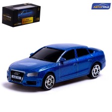 Metal machine Audi A5, 1:64, blue color