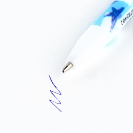 Blood Blue Paste Paste 0.5 mm with cap “Tanks” Plastic-2