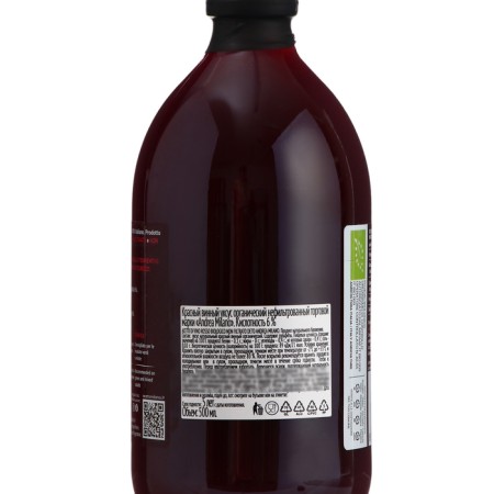Deto vinegar wine organic 6% 500 ml s/b 1/6 andrea milano-1
