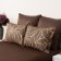 Sofi de Marko Beverli bedding bedding, size 240x270 cm, 220x240 cm, 50x70 cm - 2 pcs, color chocolate