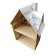 House Puppet Tenth Kingdom of Dream House "Farm", a two -story, fast assembly