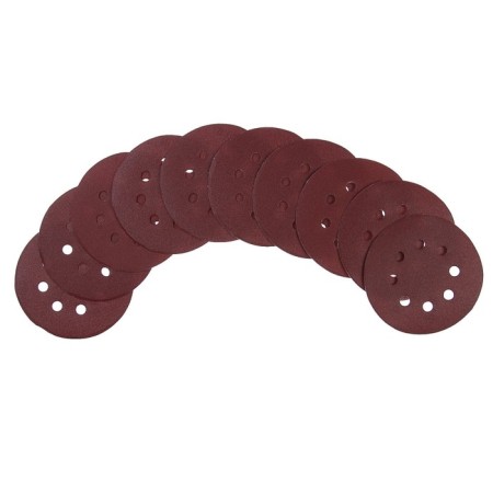 Circle of abrasive grinding under the "Velcro" tundra, perforated, 125 mm, p180, 10 pcs.-4