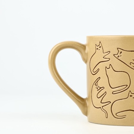 Ceramic "Kitty" mug, 320 ml-3