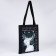 Bag Schoper "Art", 35x0.5x40 cm, Department without lightning, without lining, black