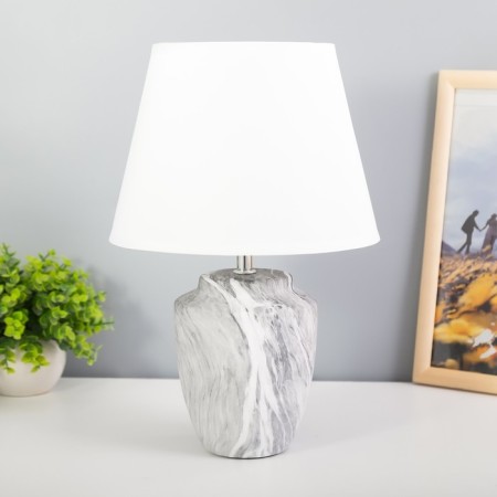 Table lamp 16381/1 E27 40W gray 23x23x39 cm Risalux