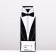 Laminated package for a bottle, 12 x 9 x 36 cm