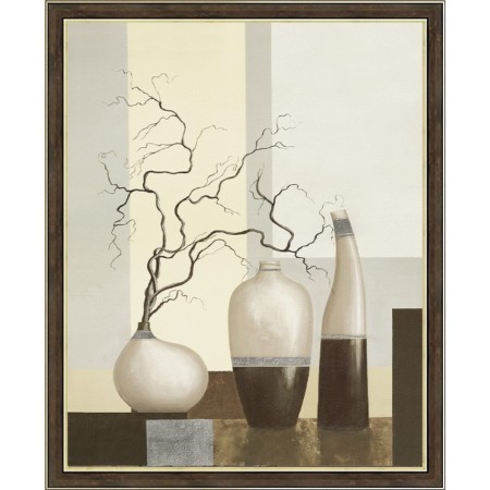 Reproduction of the picture "Brown style. No. 1 ”, 40x50, frame (45-1311)