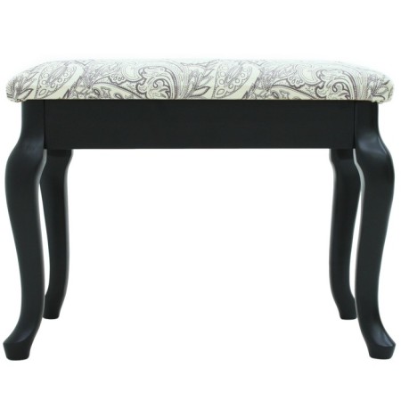 Retro banquet with storage, 550x330x430, wenge, fabric Mercury-4