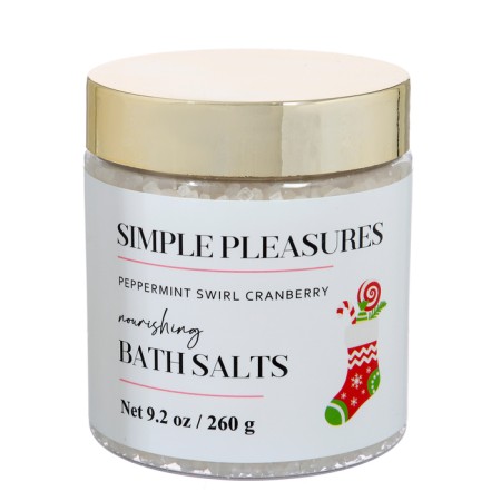 Gift set Simple pleasures: Scrub 260 ml, bathroom salt 100 g, washcloth-3