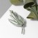 Book "Bouquet" lily of the valley, white-green color