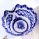 Candy "Butterfly", 0.5 l, 8x16 cm, gzhel, porcelain