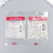 Бисер "Zlatka" рубка 10/0, 10 г,  №0256 белый