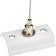 Cable suspension for track tire pipeline, Artline, White, 23126 8, Ritter