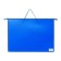 Folder for drawings and drawings A3, 470 x 335 x 50 mm, with handles, plastic, lightning from above, 0.8 mm, PM-A3-35, blue