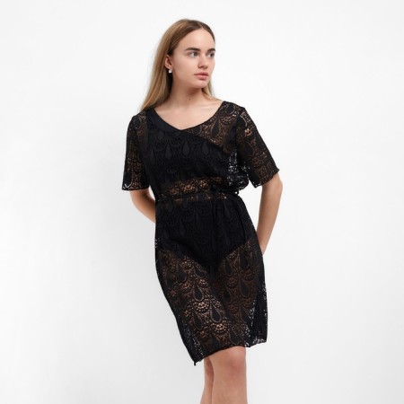 Tunic Beach female, black color, size 52