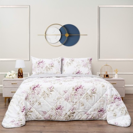 A set with a blanket duet Sofi de Marko "Massimo", size 230x250 cm, 150x220 cm - 2 pcs, 50x70 cm - 2 pcs