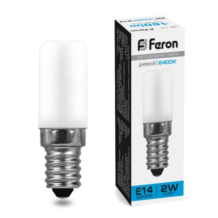 LED lamp for the Feron, E14, 2 W, 230 V, daylight refrigerator