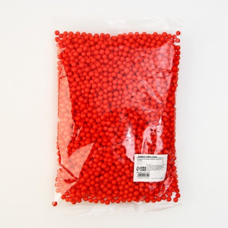 Filler for balls and gifts, packaging, “scarlet lights”, 15 x 26 cm