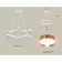 Ambrella Light, Traditional Diy, XB9191153, 6XGX53, white sand color, pink polished gold.