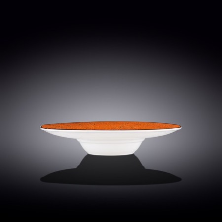 Deep plate Wilmax England Splach, D = 27 cm, 250 ml, Orange color-1