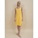Women's dress, size XL, yellow color