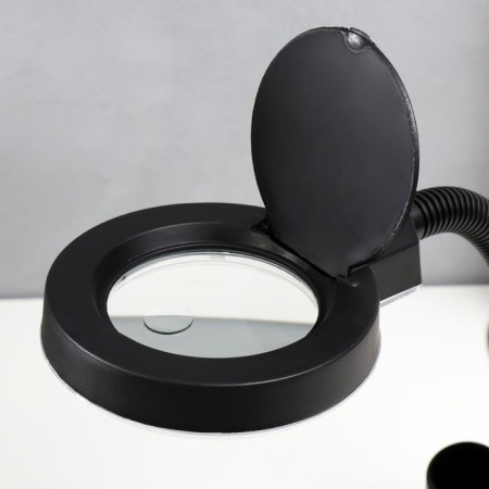 Lupa lamp for creativity with sub., From the network 220V black 52x17x14 cm-3