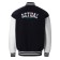 Male Bombber is formed, the color is dark blue, size 52 (2xl)