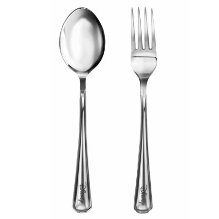 A set of children's cutlery "Unicorn", 2 items: fork and spoon, Minnie Mouse-1