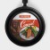 Silenik Consul, 1.5 l, d = 20 cm, plastic handle, glass cover, anti -stick coating, black color