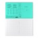 A notebook of 24 sheets in the Erichkrause CoverPro classic "Vivid", plastic cover, offset unit, turquoise