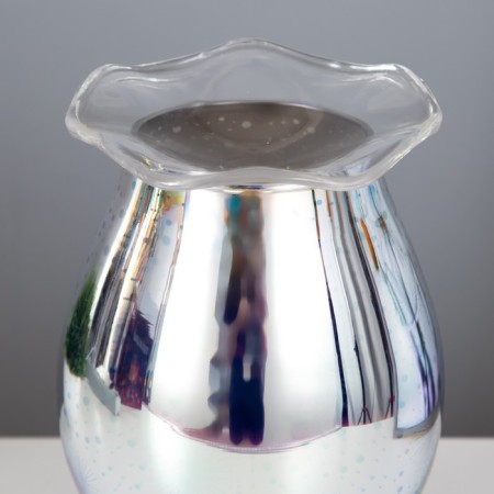 Aromarrier touchscap "Salute" G9 40W chrome 12x12x17 cm Risalux-3