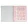 Subject Calligrata "3D", 48 sheets in a cage English, with reference material, covered cardboard, block No. 2, whiteness 75% (gray sheets)