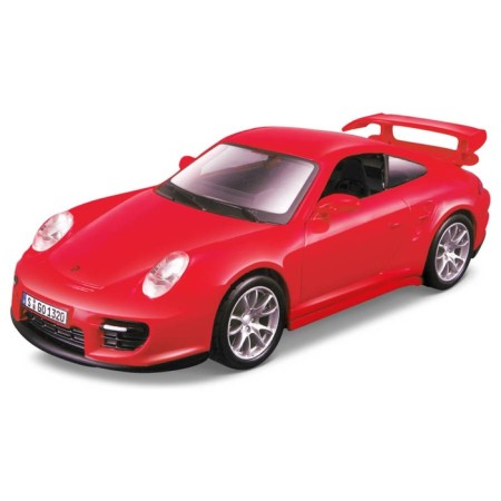 Machine BBURAGO Porsche 911 GT2, Die-Cast, 1:32, Red color