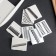 Vegetables with 7 nozzles, ABS plastic, white color