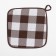 Set of kitchen shade "Cell": mittens 20x27 cm, take 19x19 cm, 100% cotton