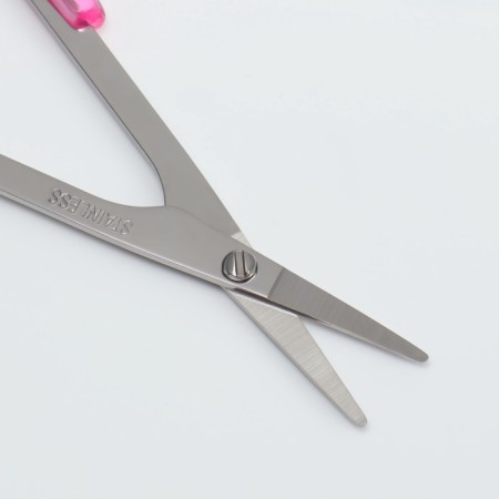 Scissors are manicure, with a cap, straight, 9.5 cm, color mix-2