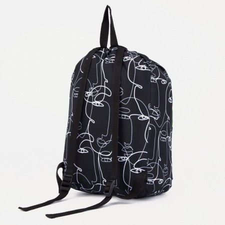 A backpack on a lace, Erich krause Black color color-1