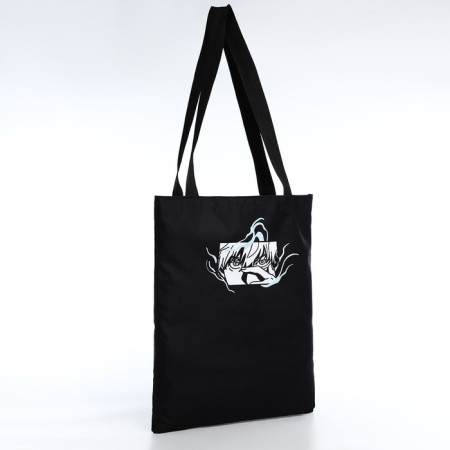 Bag Schoper "Anime" 35x0.5x40 cm, Department without lightning, without lining, Black-1