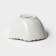 Porcelain salad magistro "leaf", 200 ml, d = 10 cm, white color