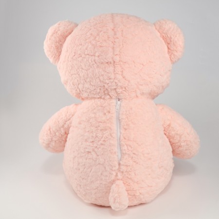 Soft toy "Bear", with a bow, 80 cm, pink color-2