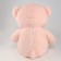 Soft toy "Bear", with a bow, 80 cm, pink color