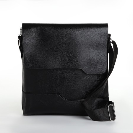 Male bag, black color-1