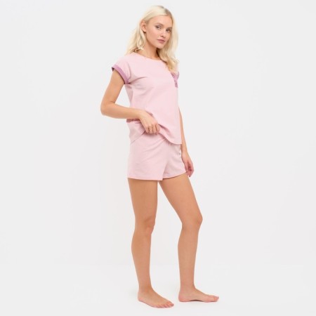 Female pajamas (T -shirt and shorts) KAFTAN "Pink" p. 40-42-1