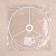 The basis for weaving the floor lamp "Circle", metal, d = 20/20.6 cm, white color