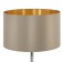 Maserlo 1x60W table lamp E27, Nickel 23x23x42 cm