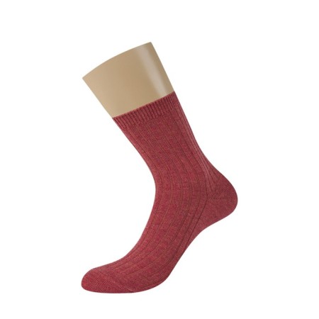 Women's socks mini inverno, size 35-38, Terracotta color-1