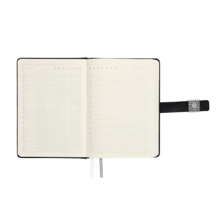 Leduced Diary A5, 160 sheets, Devente.denver, firmly cover of artificial leather with foam rubber, block 70 g/m2, gray-7