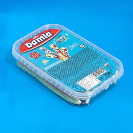 Sour marmalade - pencil "Damla", rainbow, 300 g